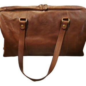 Leather small travel bag I Medici