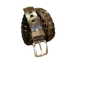 Alternative view of Cintura intrecciata in pelle