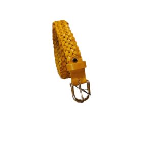 Alternative view of Cintura intrecciata in pelle