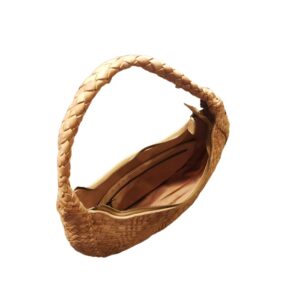 Alternative view of Borsa intrecciata in pelle Esmeralda Visonà