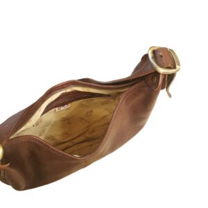 Alternative view of Borsa a mezzaluna in pelle