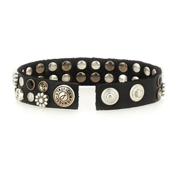 Studded and rhinestone bracelet - Image 2